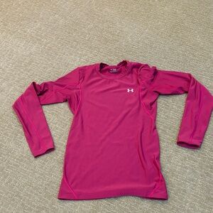 Under Armour Fuchsia Performance Top